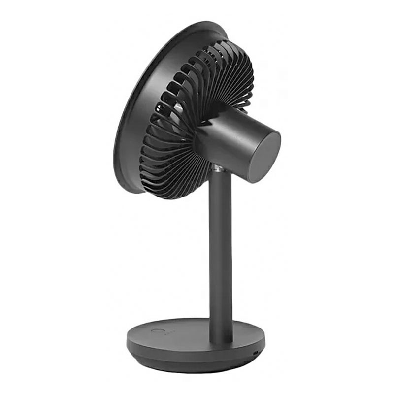 настольный вентилятор solove table-top rotary fan f5 black, черный