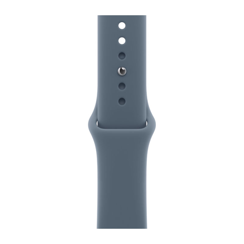 умные часы apple watch series 11 (2025) gps 42 мм, space grey aluminium case, sport band, anchor blue s/m