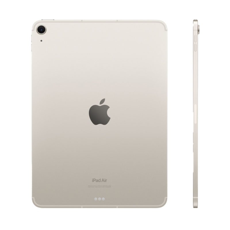 планшет apple ipad air 13" 1tb (m2, 2024) wi-fi + 5g starlight сияющая звезда (mv763ll/a)