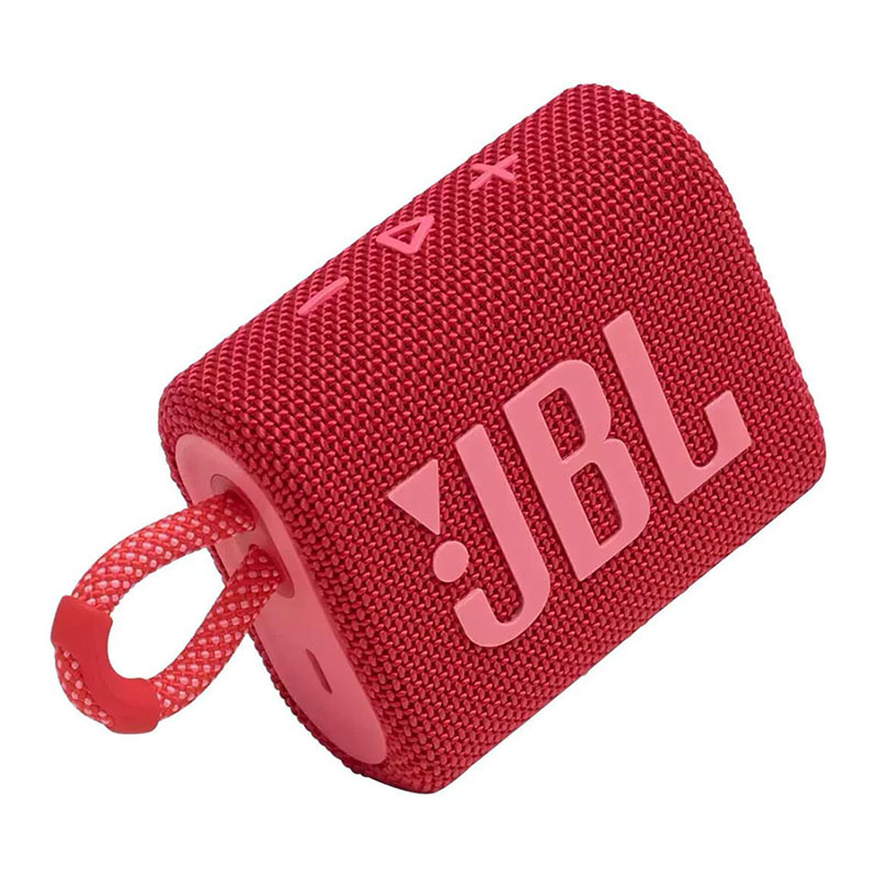 портативная акустика jbl go 3, 4.2 вт, красный