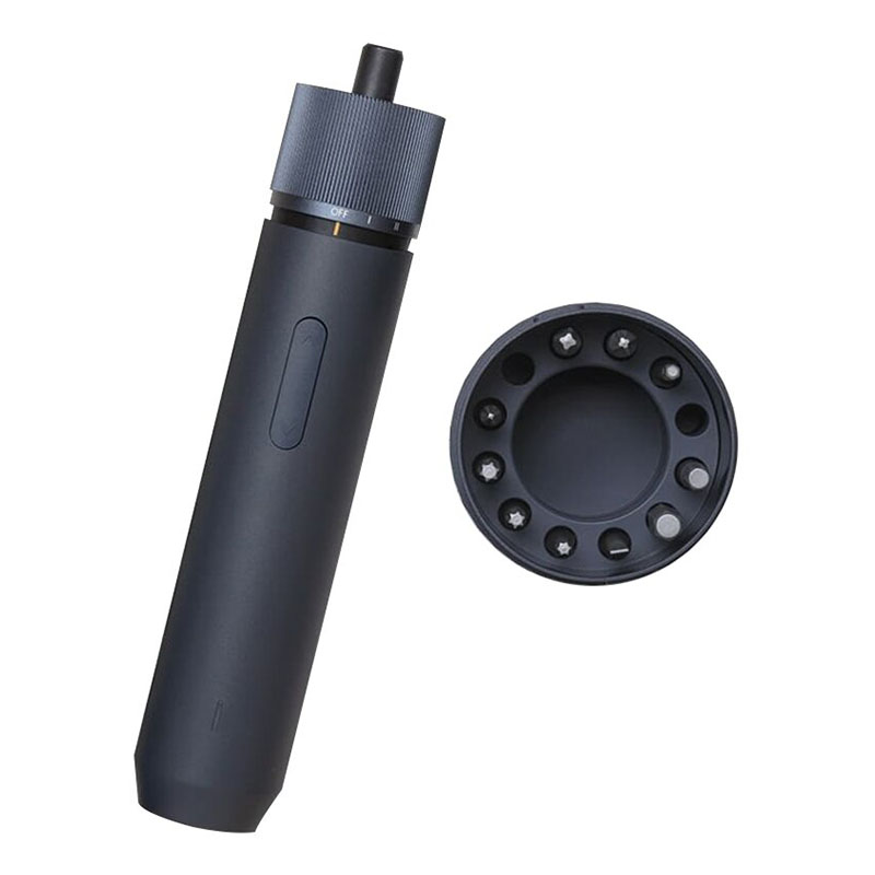аккумуляторная отвертка xiaomi hoto straight handle electric screwdriver (qwlsd001) черный