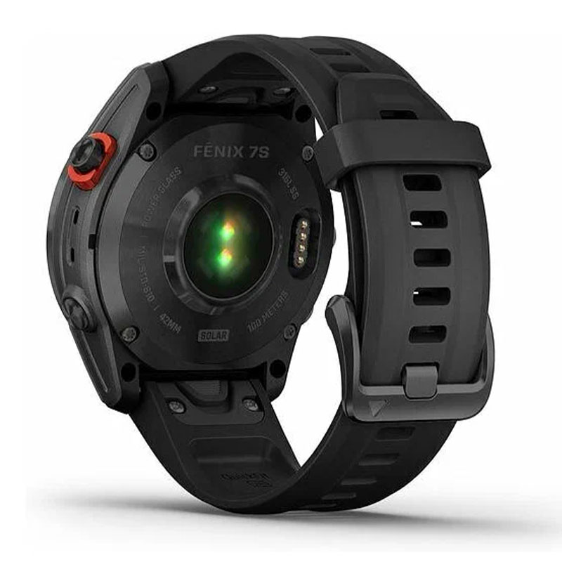 смарт-часы garmin ️️fenix 7s pro sapphire solar slate gray (010-02539-13)