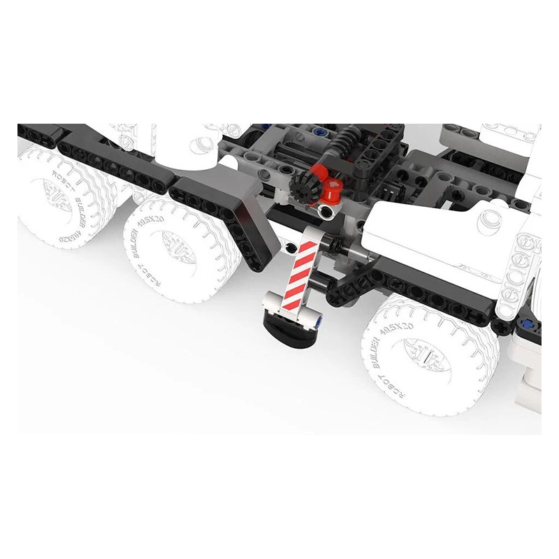 конструктор xiaomi mitu building blocks mobile engineering crane