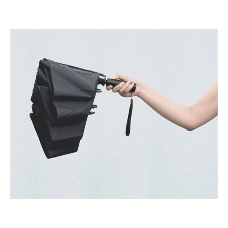 зонт автомат xiaomi 90 points automatic umbrella with led flashlight черный