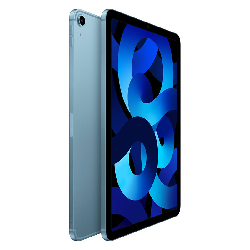 планшет apple ipad air (2022) 64 гб wi-fi + cellular blue (mm6u3ll/a)