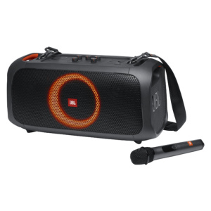 портативная акустика jbl partybox on-the-go, 100 вт с микрофоном