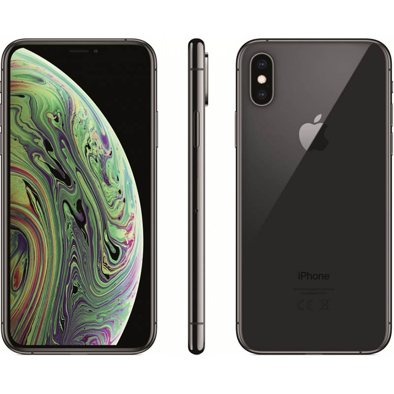 смартфон apple iphone xs 256gb space gray (серый космос)