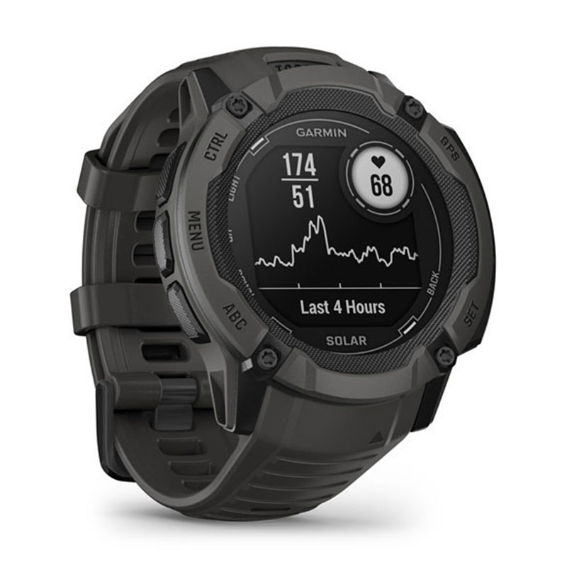 смарт-часы garmin ️️instinct 2x solar graphite (010-02805-00)