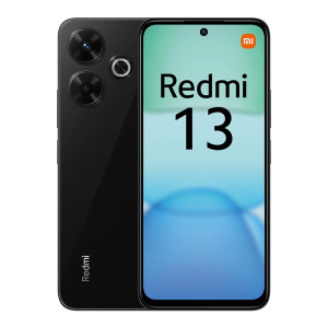 смартфон xiaomi redmi 13 6/128 гб dual nano sim, black/черный