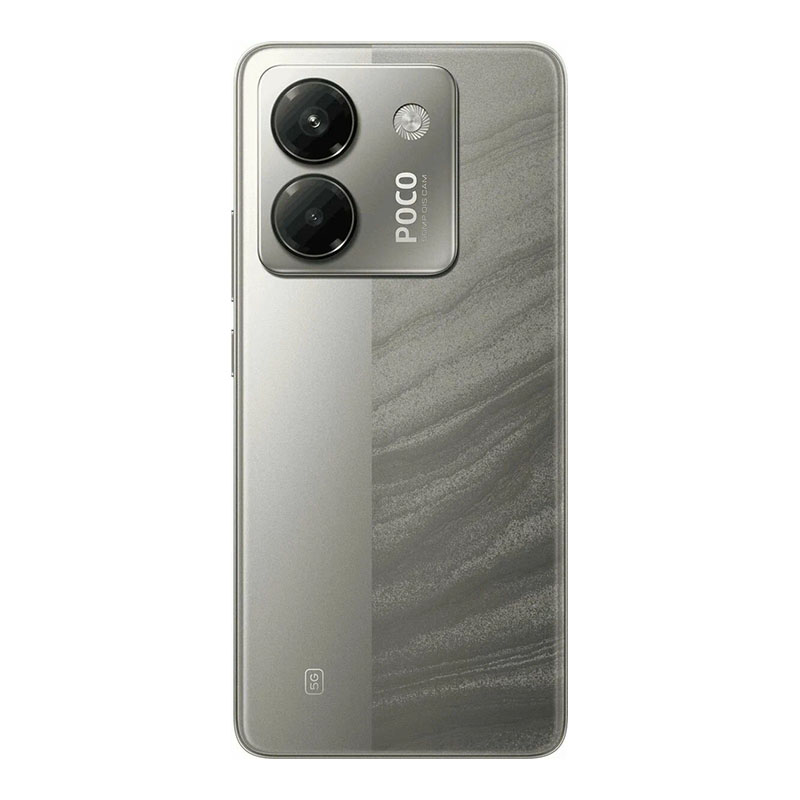смартфон xiaomi poco m7 pro 12/512 gb 5g, dual nano sim, silver/серебристый
