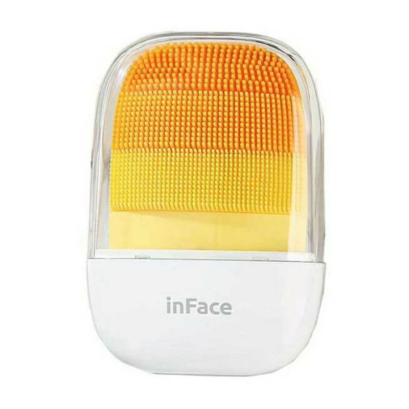 щетка ультразвуковая для лица xiaomi inface sonic clean, orange