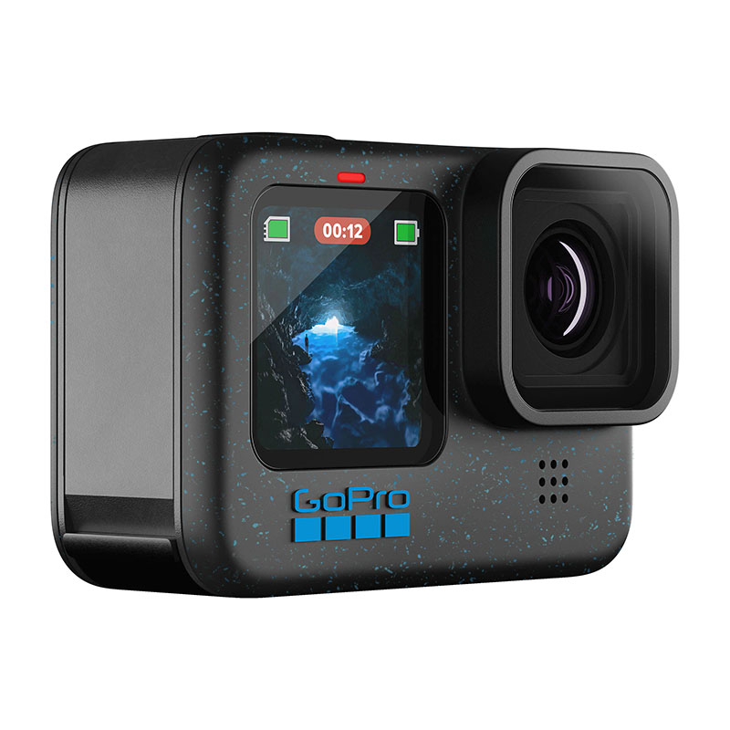 экшн-камера gopro hero12 black accessories bundle, 27.6мп, 1720 ма·ч, чёрный