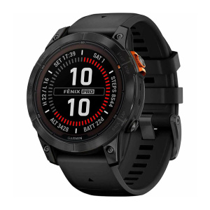 смарт-часы garmin ️️fenix 7x pro solar slate gray (010-02778-01)