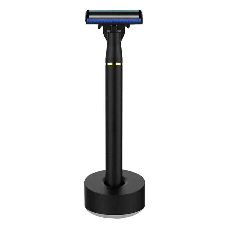 набор для бритья mijia lemon razor handx h600 4 насадки пена для бритья (black/черный)