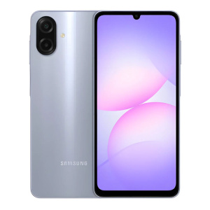 смартфон samsung galaxy a07 6/128 гб, dual nano sim, фиолетовый/light violet