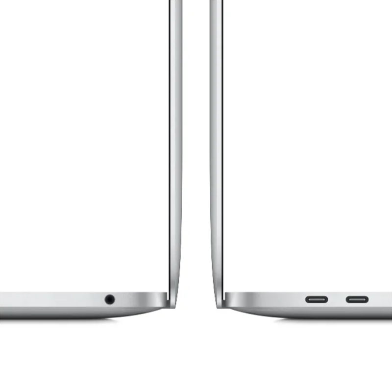apple macbook pro 13″ (m1, 2020) 8 гб, 256 гб ssd, touch bar, silver, серебристый (myda2ll/a)