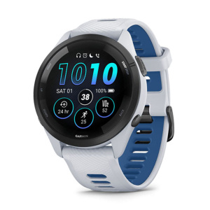 смарт-часы garmin ️forerunner 265 whitestone (010-02810-11)