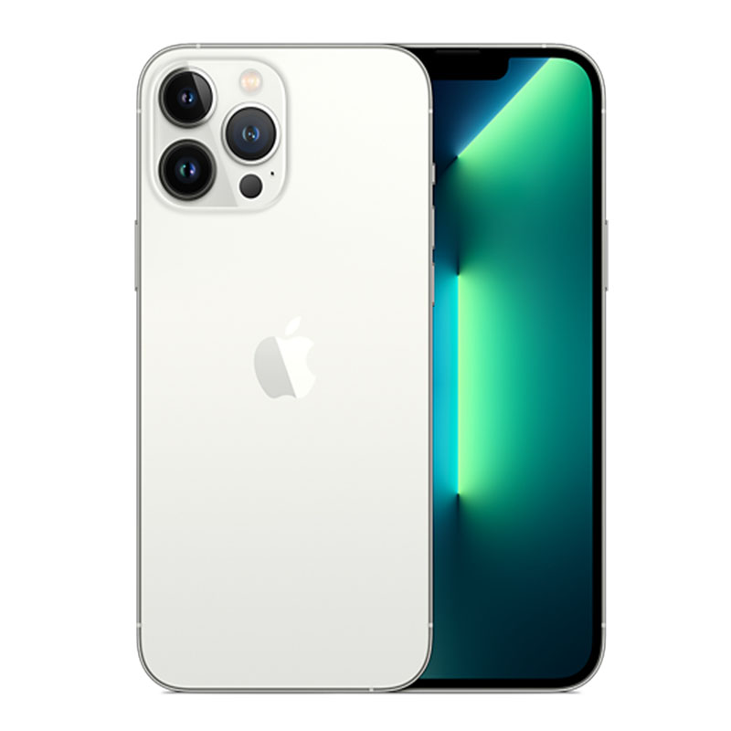 смартфон apple iphone 13 pro max 128gb серебристый (mllq3ru/a)