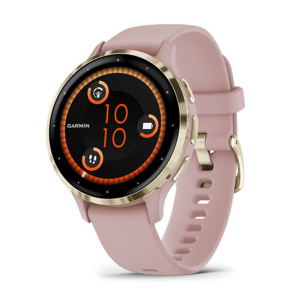 смарт-часы garmin venu 3s soft gold dust/rose (010-02785-03)