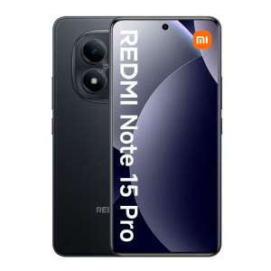 смартфон xiaomi redmi note 15 pro 4g 12/512gb, dual nano sim, black/черный