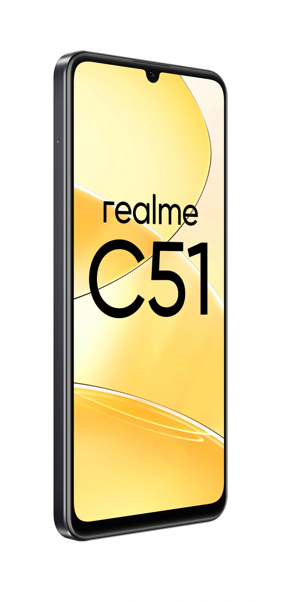 смартфон realme c51 4/64 гб, черный